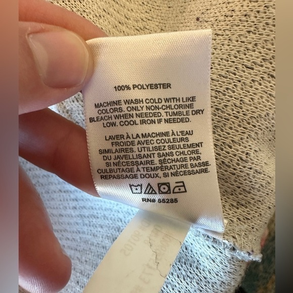 Express light gray open front sweater jacket / cardigan coat - super soft XS - Picture 3 of 9